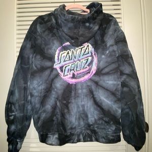 Zumiez Santa Cruz TieDye Hoodie
